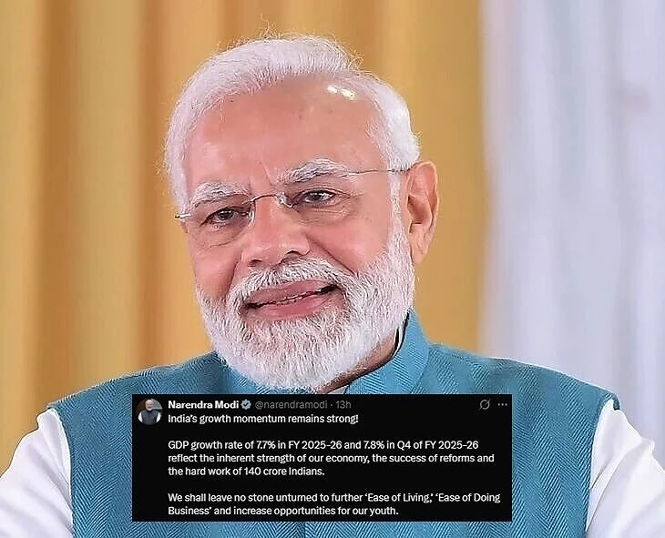 भारतीय अर्थव्यवस्था की मजबूत छलांग, जीडीपी 7.7 प्रतिशत पहुंची!